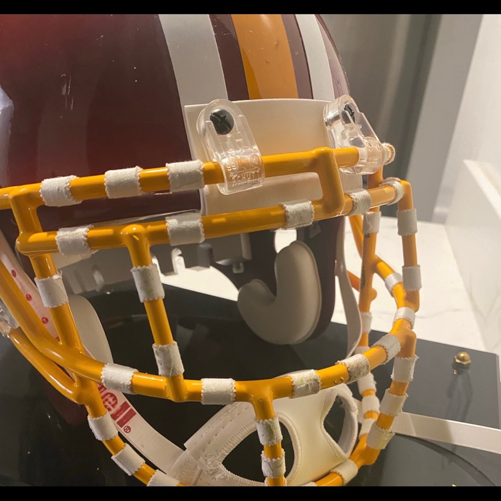Game Worn Sean Taylor NFL Helmet Washington Redskins Commanders
